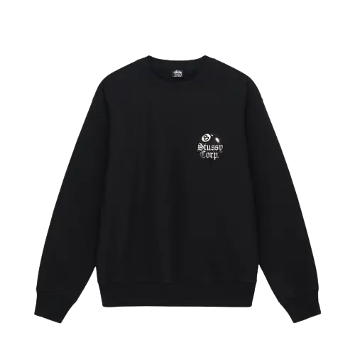 Best Stussy Corp Black Sweatshirts