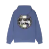 Stussy Blue Zip Up Hoodie