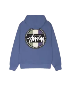 Stussy Blue Zip Up Hoodie