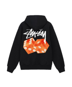 New Stussy Corp Black Hoodie