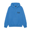 STUSSY HOODIE PIGMENT DYED BLUE