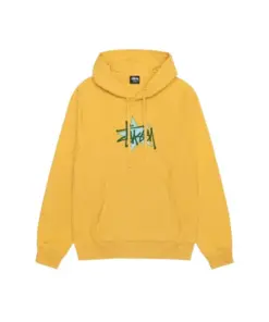 Stussy Star Yellow Hoodie