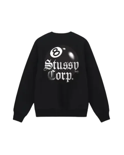 Stussy Corp Black Sweatshirts