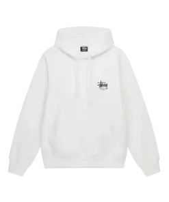 Stussy Dragon White Hoodie