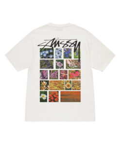 Flowers Grid White T-Shirt