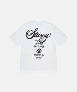 Stussy World Tour White T-Shirt