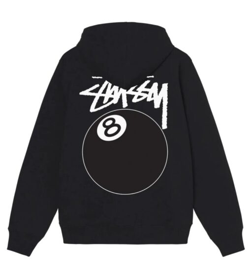 8 Ball Hoodie Black