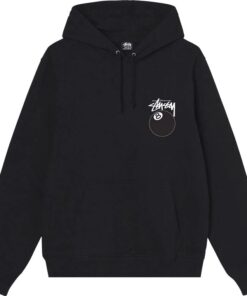 8 Ball Hoodie Black