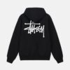 Basic Stüssy Black Hoodie