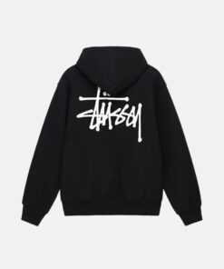 Basic Stüssy Black Hoodie