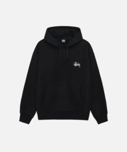 Basic Stüssy Black Hoodie