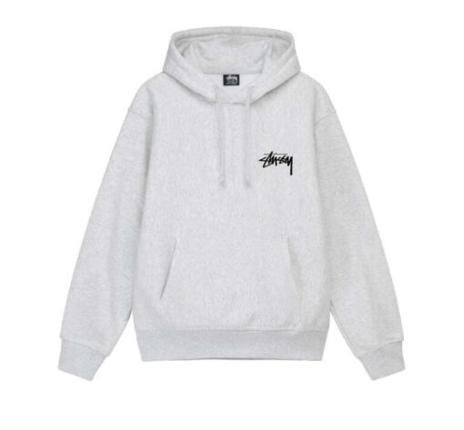 Basic Stüssy Grey Hoodie