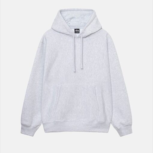 Stussy White Applique Hoodie